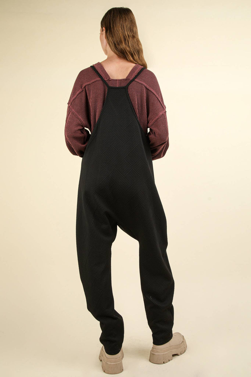 Onyx Quilted Jumpsuit