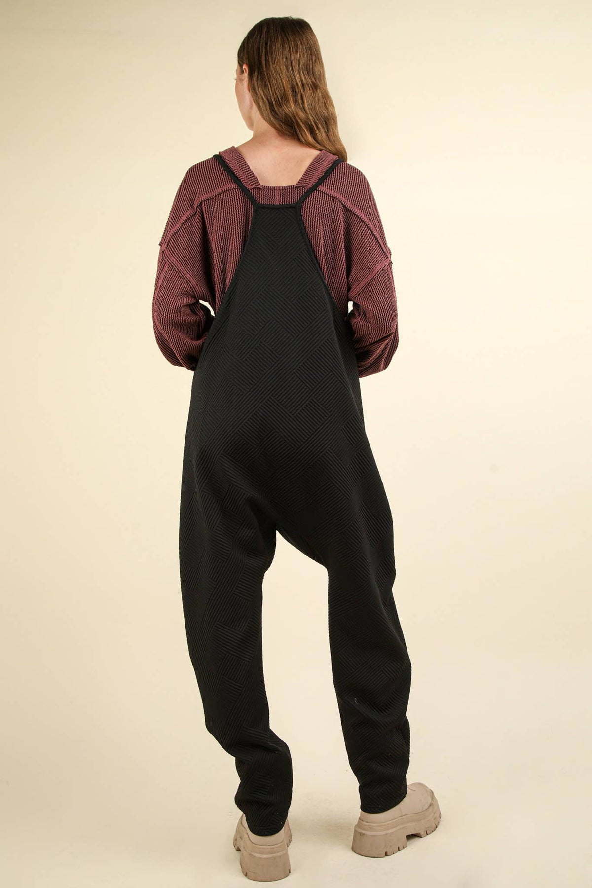 Onyx Quilted Jumpsuit