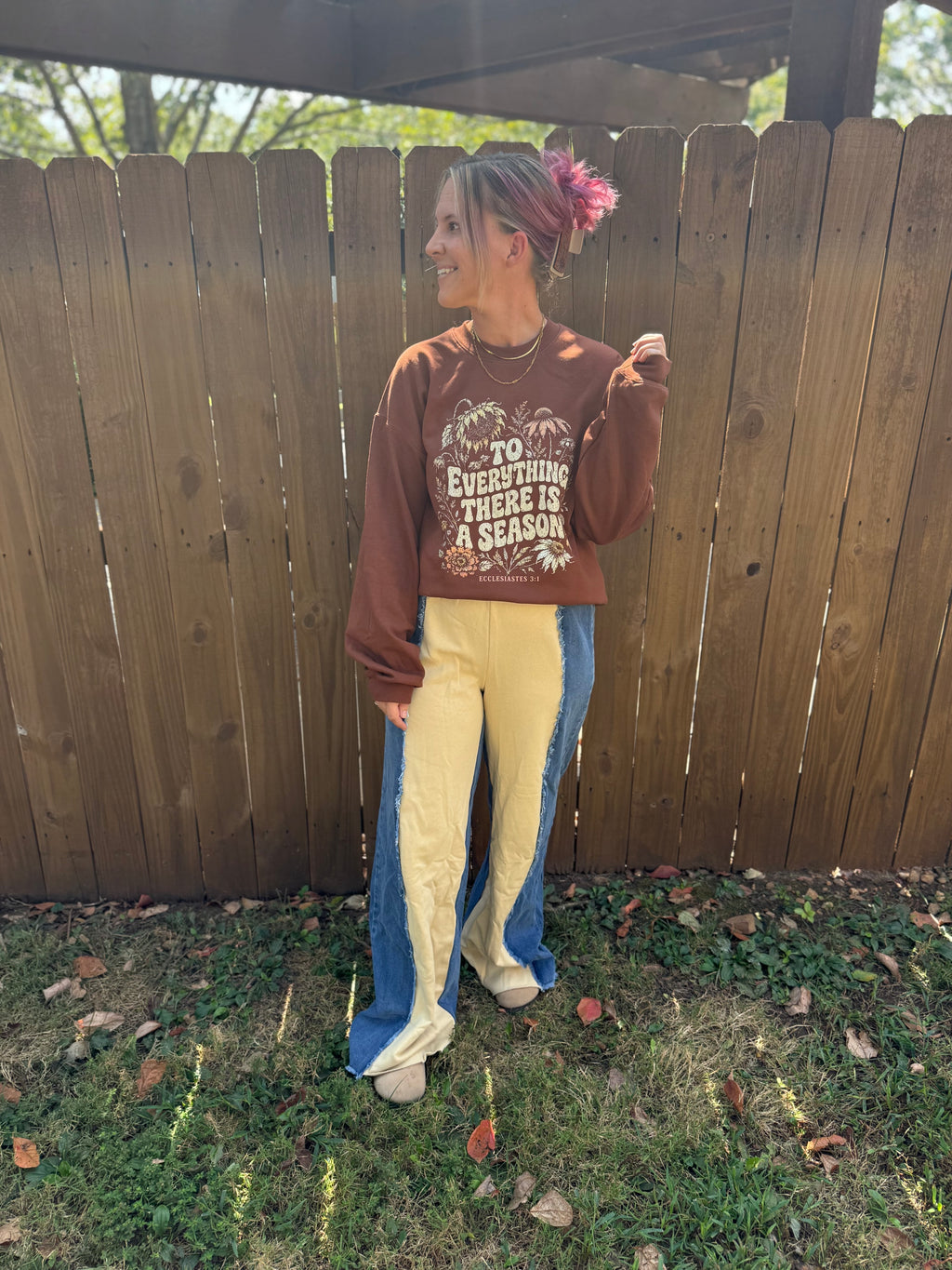 To Everything There is a Season Graphic Sweatshirt