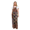 Overall Boho Patchwork Colorblock  Abstract Print