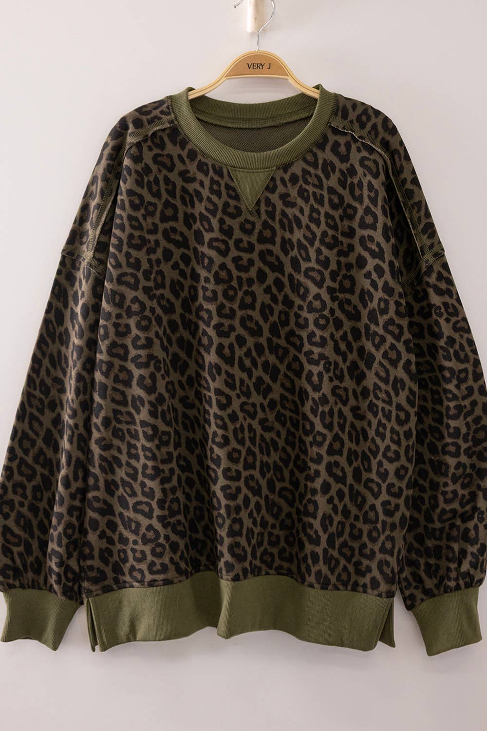 Olive Wild Side Pullover