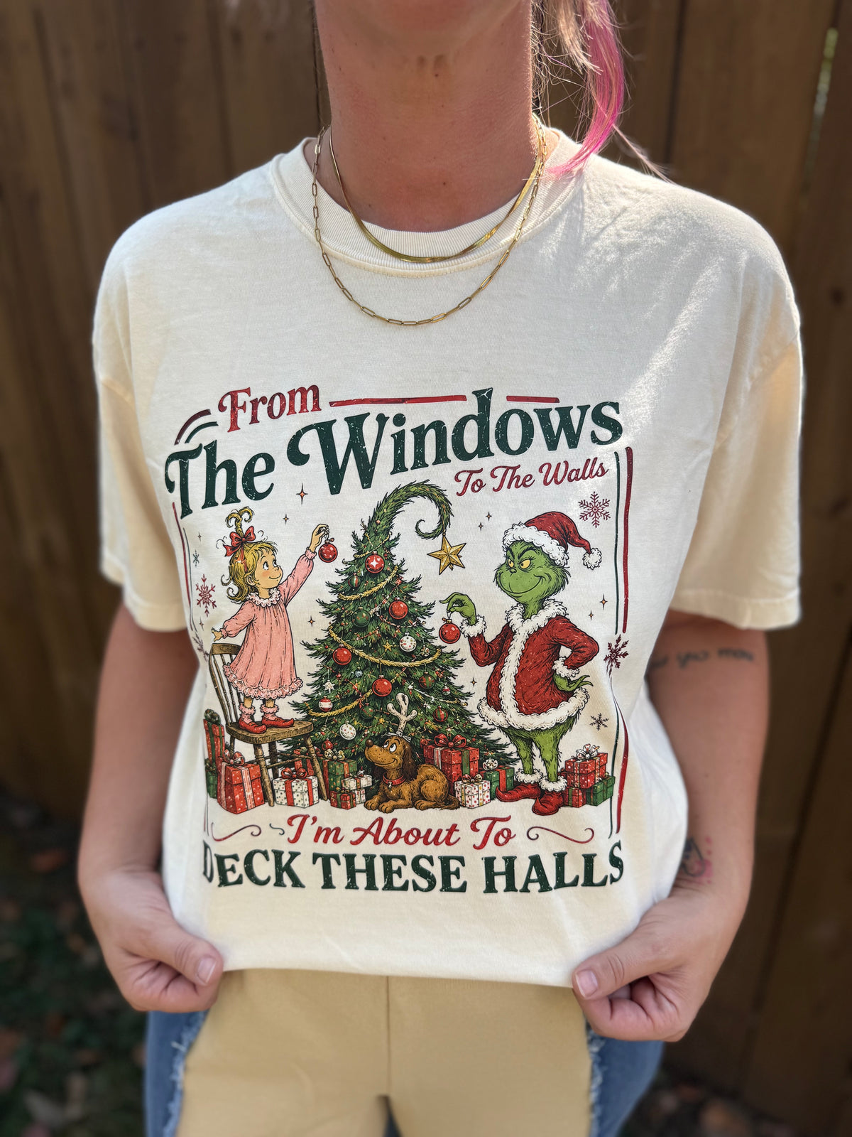 Deck These Halls Graphic Tee