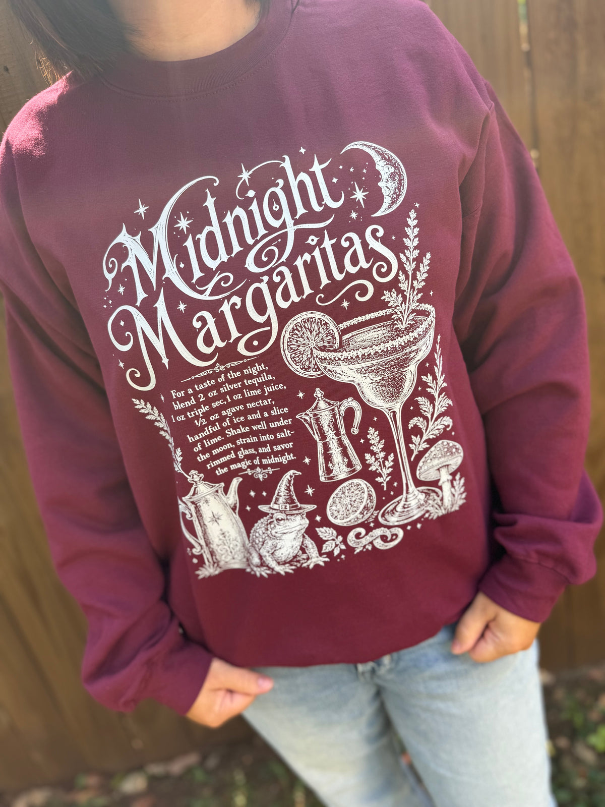 Midnight Margaritas Graphic Sweatshirt