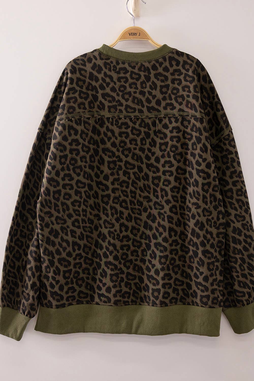 Olive Wild Side Pullover